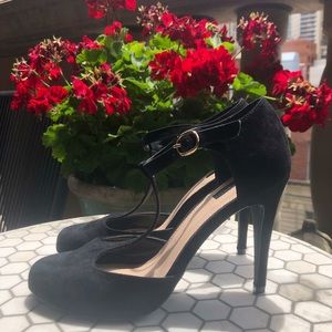 Black Heels, 4 inches, size 8